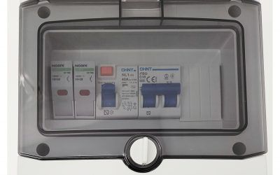 CUADRO PROTECCIONES IP65 HASTA 3KW MONOF. 1MPPT