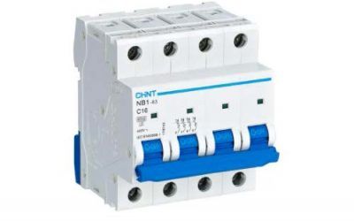 INTERRUPTOR AUTOMATICO MAGNETOTERMICO 4P 16A