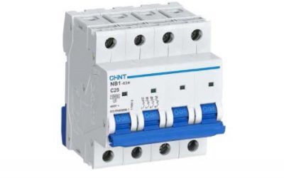INTERRUPTOR AUTOMATICO MAGNETOTERMICO 4P 25A